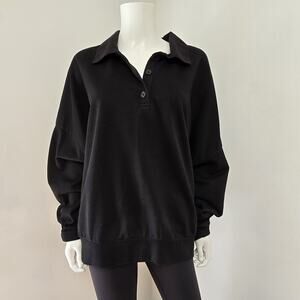 Pomander Place Sweatshirt Pullover Womens Size XXL Bode Tuckernuck Polo Oversize